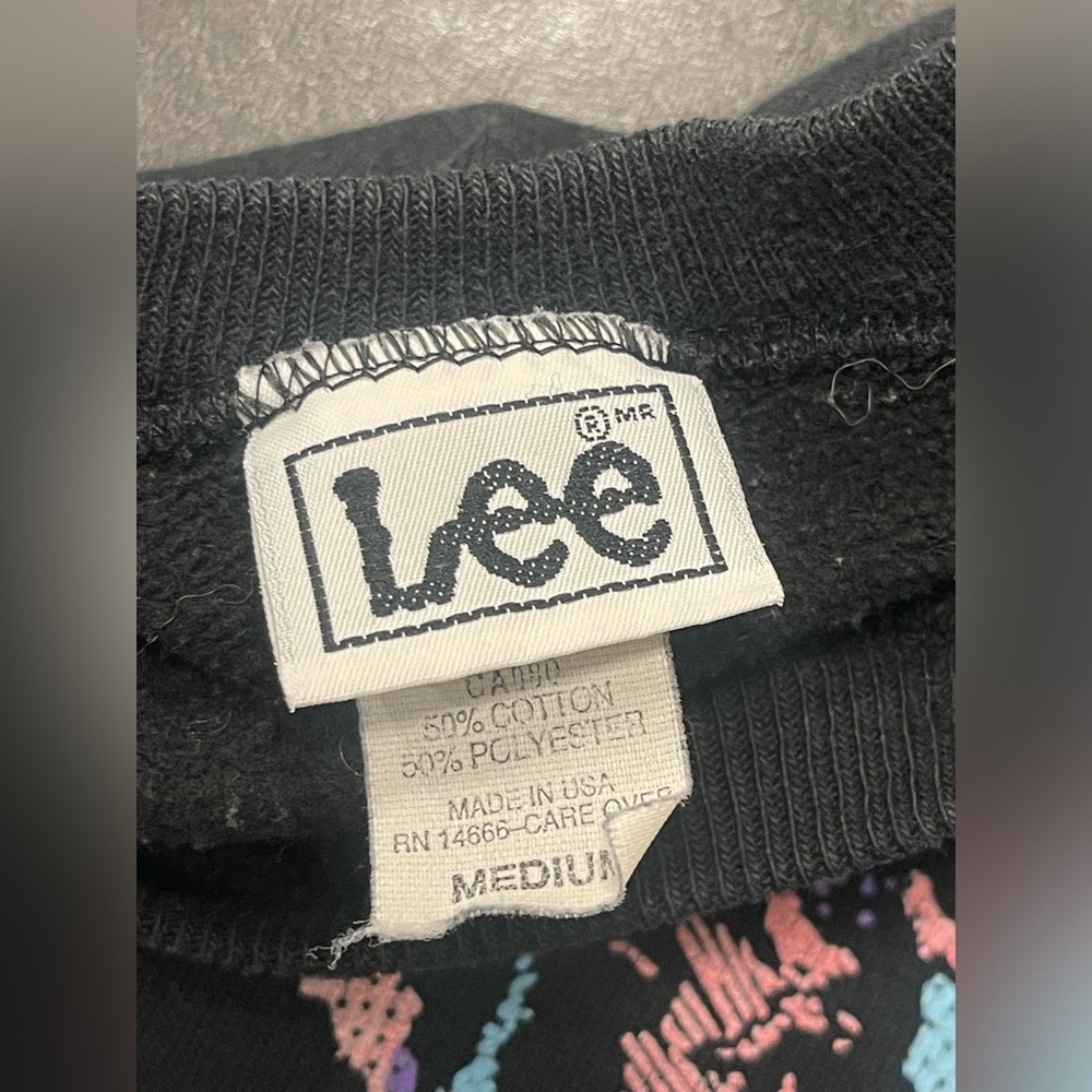 Vintage Lee crewneck pikes peak unisex sweatshirt M - Picture 3 of 6